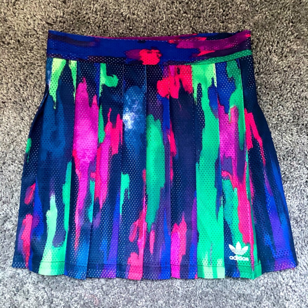 Adidas pleated tennis skirt